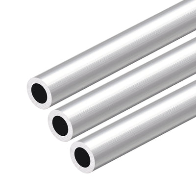 Harfington Uxcell 6063 Aluminum Round Tube, Straight Pipe Tubing