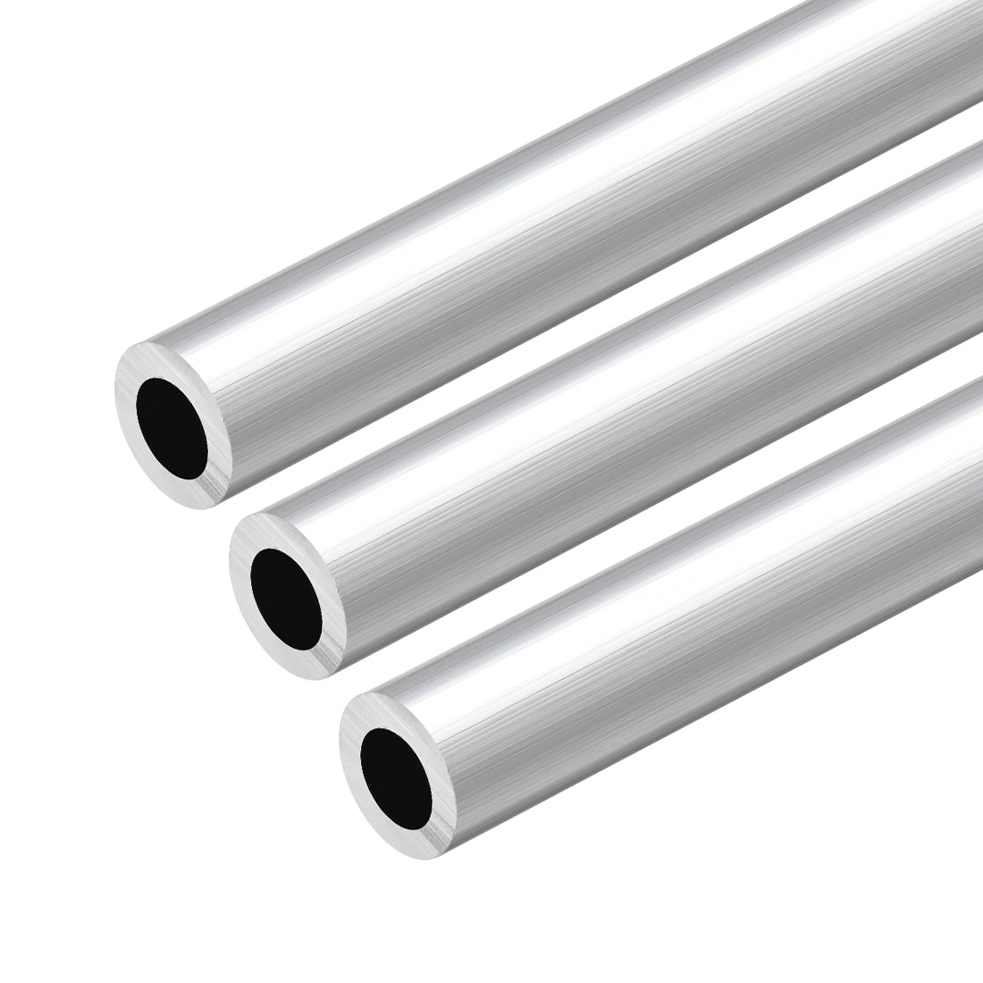 uxcell Uxcell 6063 Aluminum Round Tube, Straight Pipe Tubing