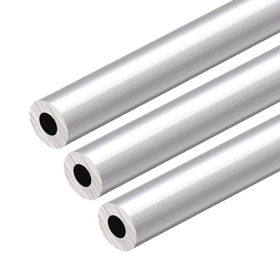 Harfington Uxcell 6063 Aluminum Round Tube, Straight Pipe Tubing