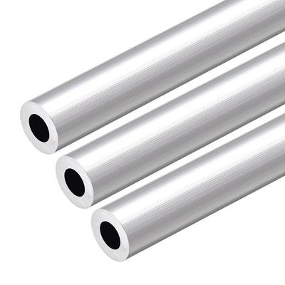 Harfington Uxcell 6063 Aluminum Round Tube, Straight Pipe Tubing