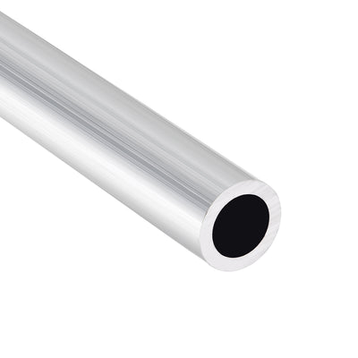 Harfington Uxcell 6063 Aluminum Round Tube, Straight Pipe Tubing