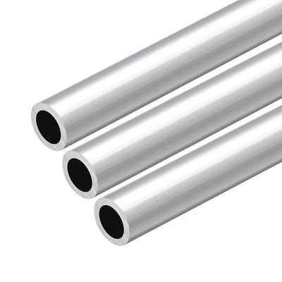 Harfington Uxcell 6063 Aluminum Round Tube, Straight Pipe Tubing