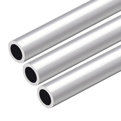 Harfington Uxcell 6063 Aluminum Round Tube, Straight Pipe Tubing