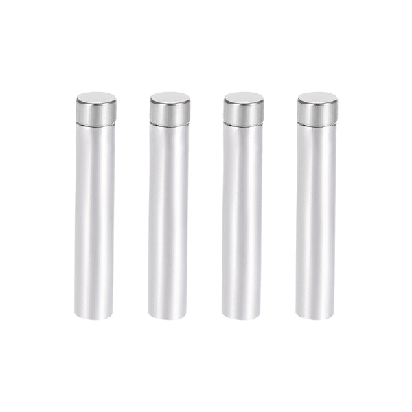 uxcell 50mmx19mm Stainless Steel Glass Table Spacers Standoff Fixing Screws  Bolts 4pcs