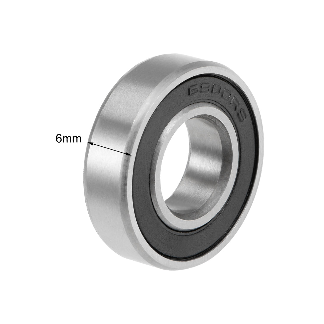 uxcell Uxcell Deep Groove Ball Bearing Metric Double Sealed High Carbon Steel Z2