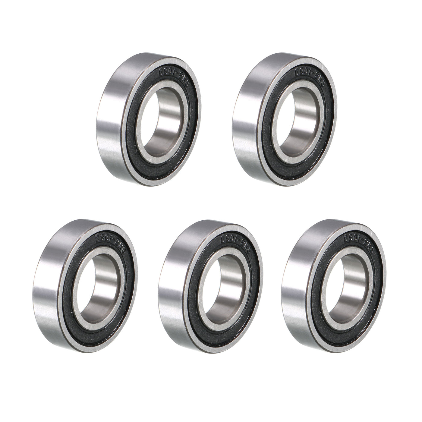 uxcell Uxcell Deep Groove Ball Bearings Metric Double Sealed High Carbon Steel Z2 Level