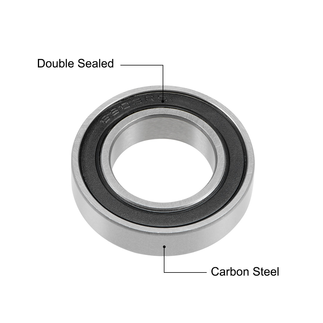 Harfington Deep Groove Ball Bearings Double Sealed Carbon Steel