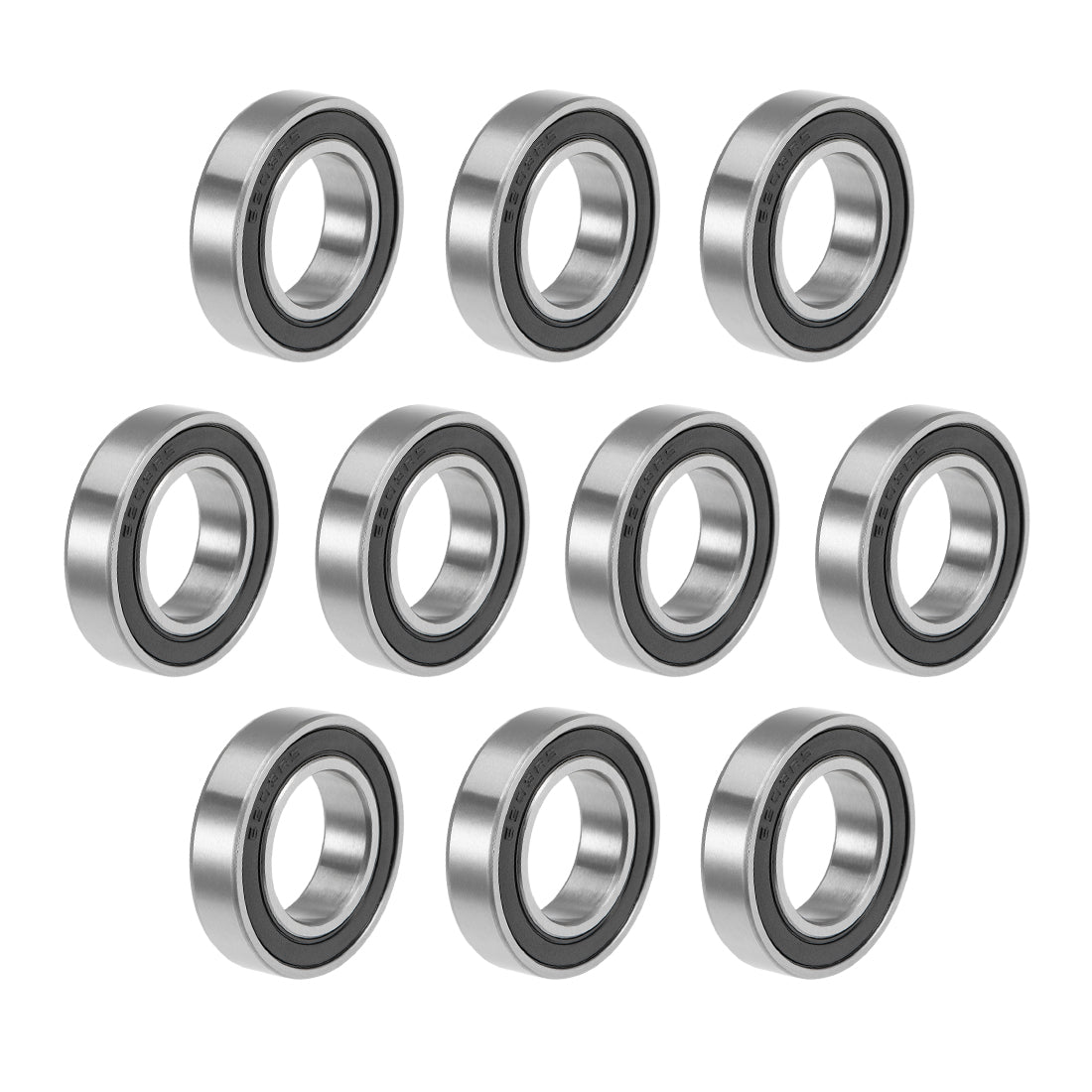 Harfington Deep Groove Ball Bearings Double Sealed Carbon Steel