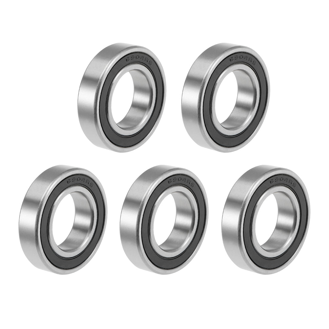 uxcell Uxcell Deep Groove Ball Bearings Metric Double Sealed High Carbon Steel Z2 Level