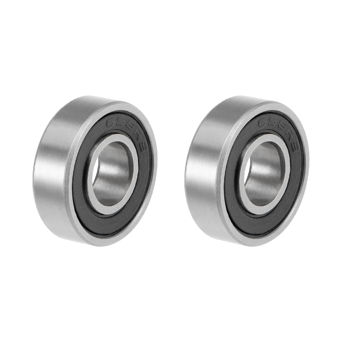 uxcell Uxcell Deep Groove Ball Bearings Metric Double Sealed High Carbon Steel Z2 Bearing