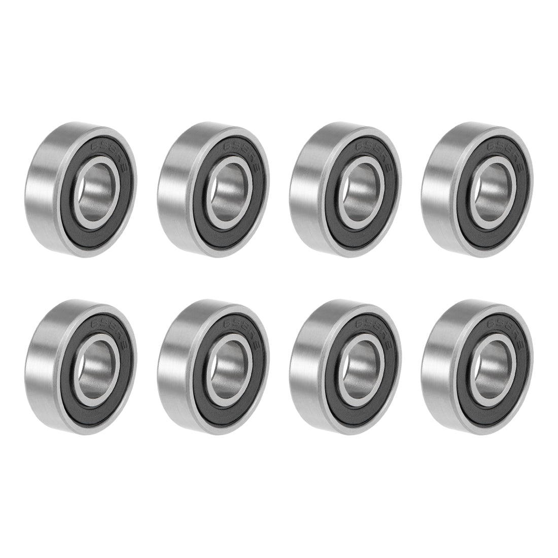 Harfington Deep Groove Ball Bearings Double Sealed Carbon Steel