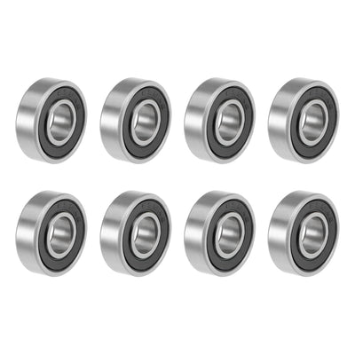 Harfington Deep Groove Ball Bearings Double Sealed Carbon Steel