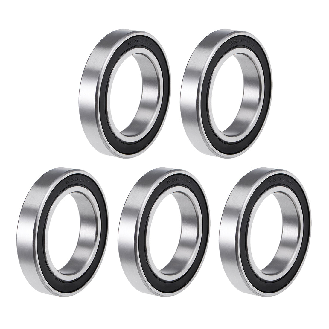 Harfington Deep Groove Ball Bearings Double Sealed Carbon Steel