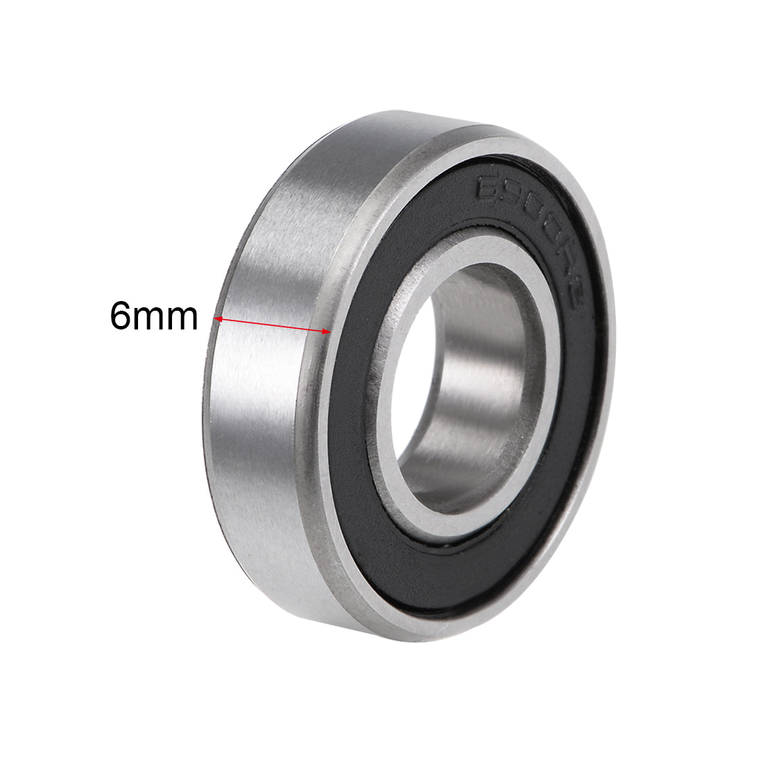 uxcell Uxcell Deep Groove Ball Bearings Metric Double Seal High Carbon Steel Z2