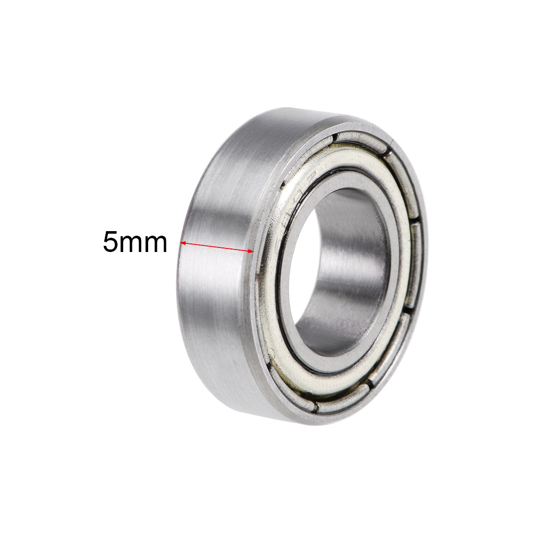 uxcell Uxcell Deep Groove Ball Bearings Metric Double Shielded High Carbon Steel Z2 Level