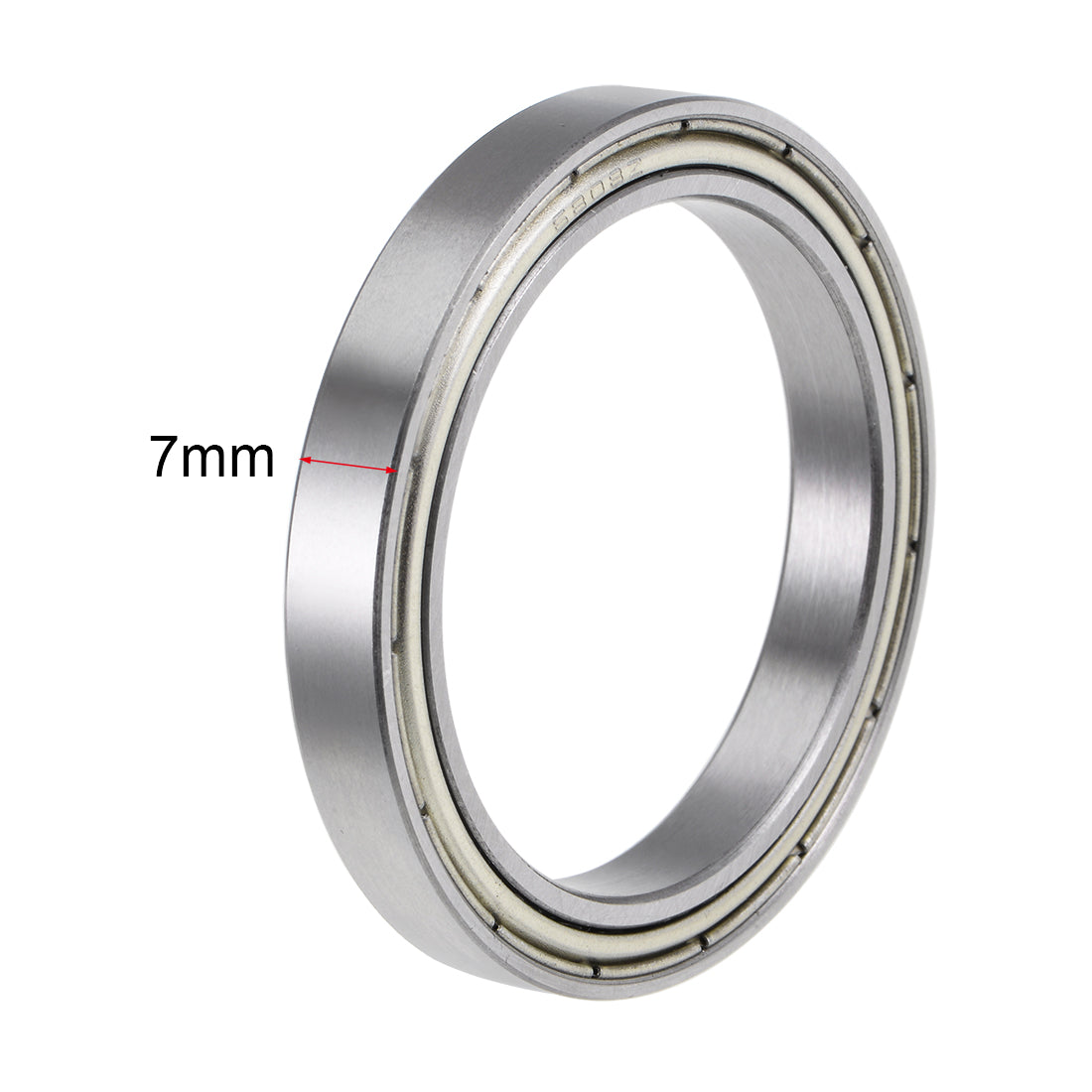 uxcell Uxcell Deep Groove Ball Bearings Metric Double Shield Carbon Steel Z1