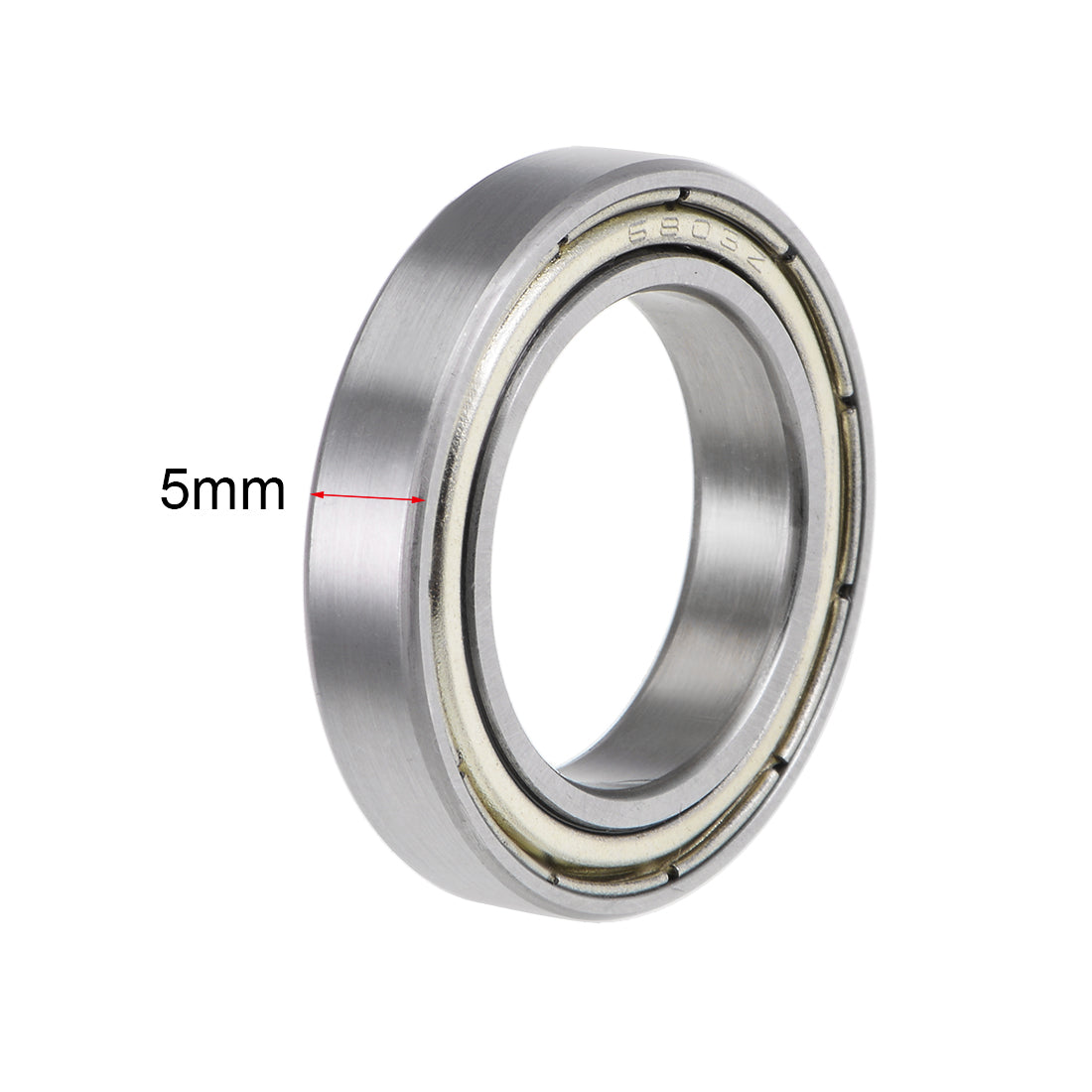 uxcell Uxcell Deep Groove Ball Bearings Metric Double Shield Carbon Steel Z1