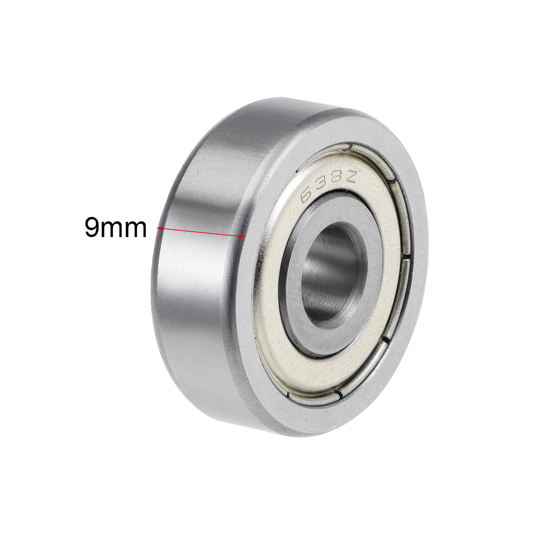 uxcell Uxcell Deep Groove Ball Bearings Metric Double Shielded High Carbon Steel Z2 Level