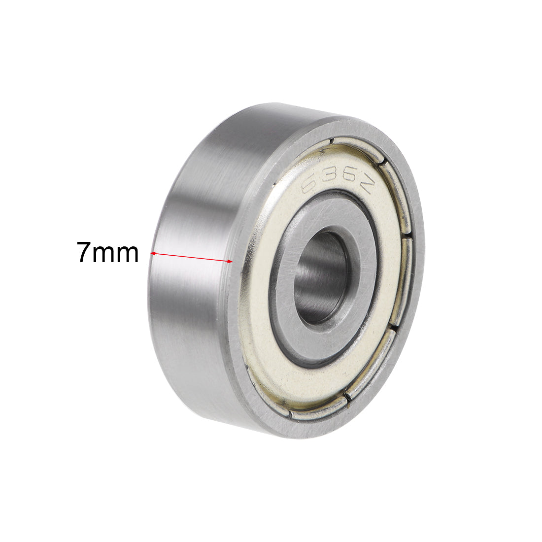 uxcell Uxcell Deep Groove Ball Bearings Metric Double Shielded High Carbon Steel Z2 Level