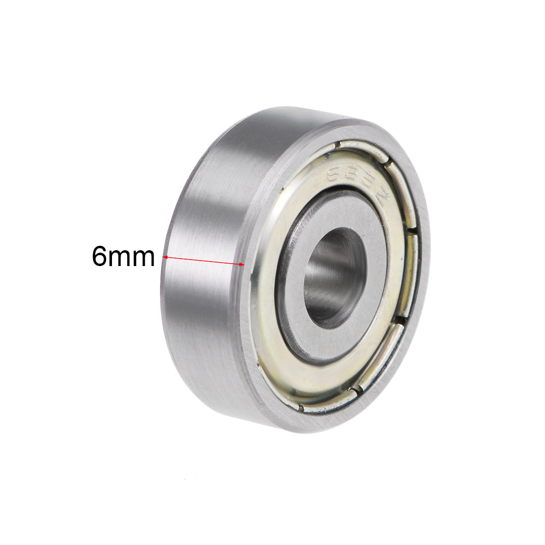 uxcell Uxcell Deep Groove Ball Bearings Metric Double Shielded High Carbon Steel Z2 Level