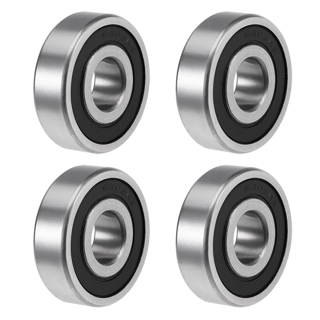 uxcell Uxcell Deep Groove Ball Bearing Metric Double Sealed High Carbon Steel Z2