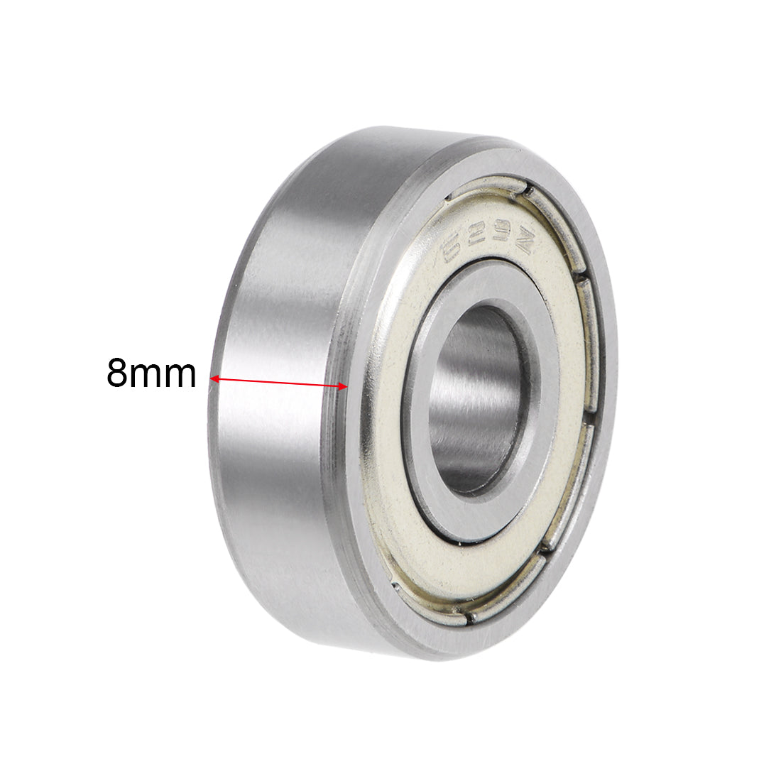 uxcell Uxcell Deep Groove Ball Bearings Metric Double Shielded High Carbon Steel Z2 Level