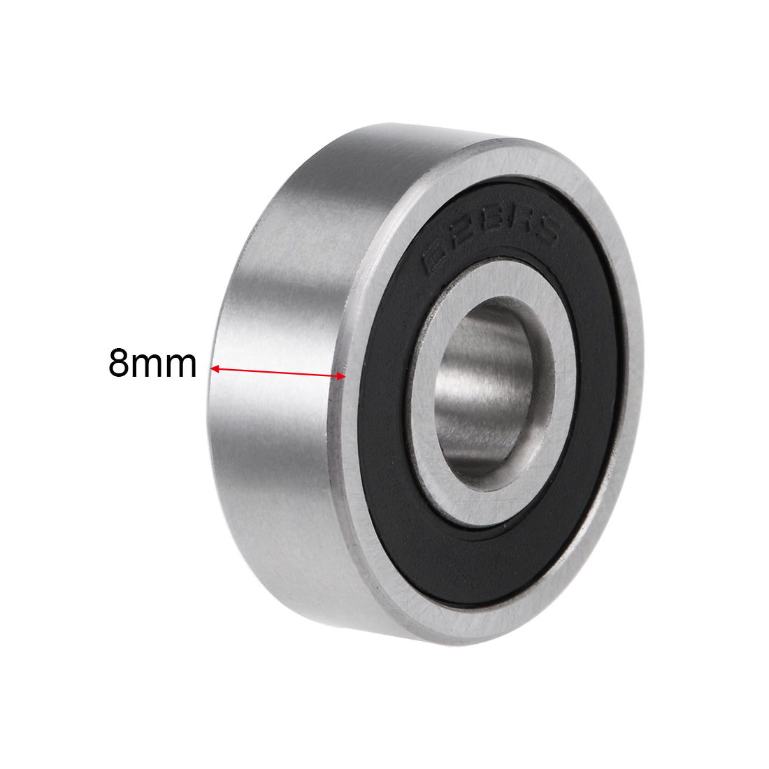 uxcell Uxcell Deep Groove Ball Bearings Metric Double Seal High Carbon Steel Z2