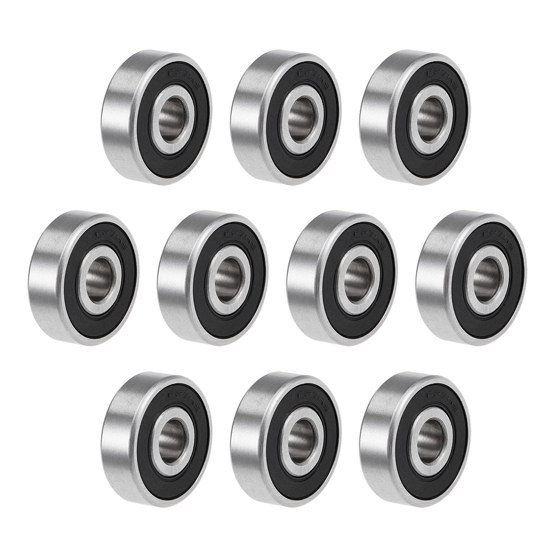 uxcell Uxcell Deep Groove Ball Bearings Metric Double Seal High Carbon Steel Z2