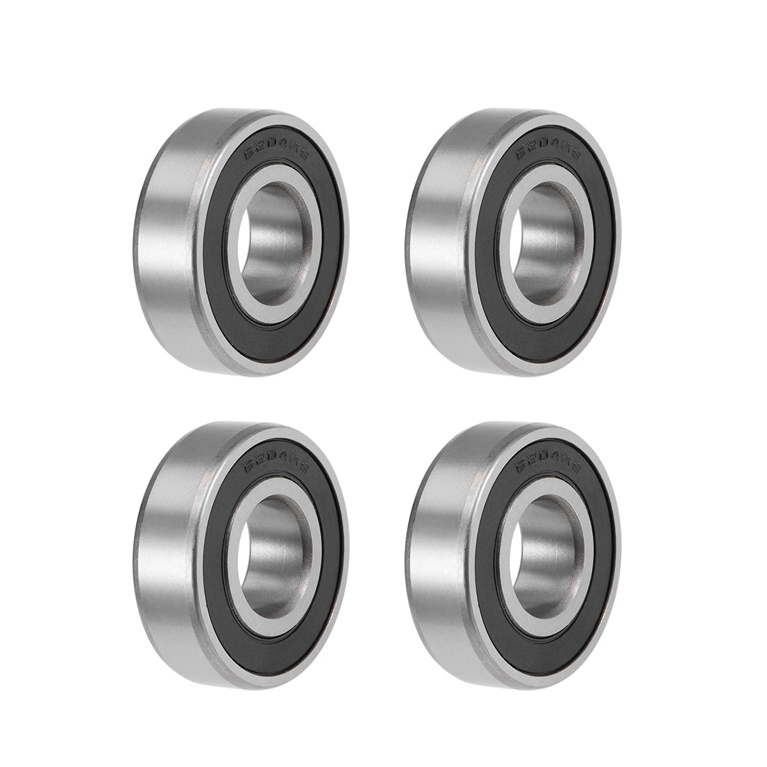 uxcell Uxcell Deep Groove Ball Bearing Metric Double Sealed High Carbon Steel Z2