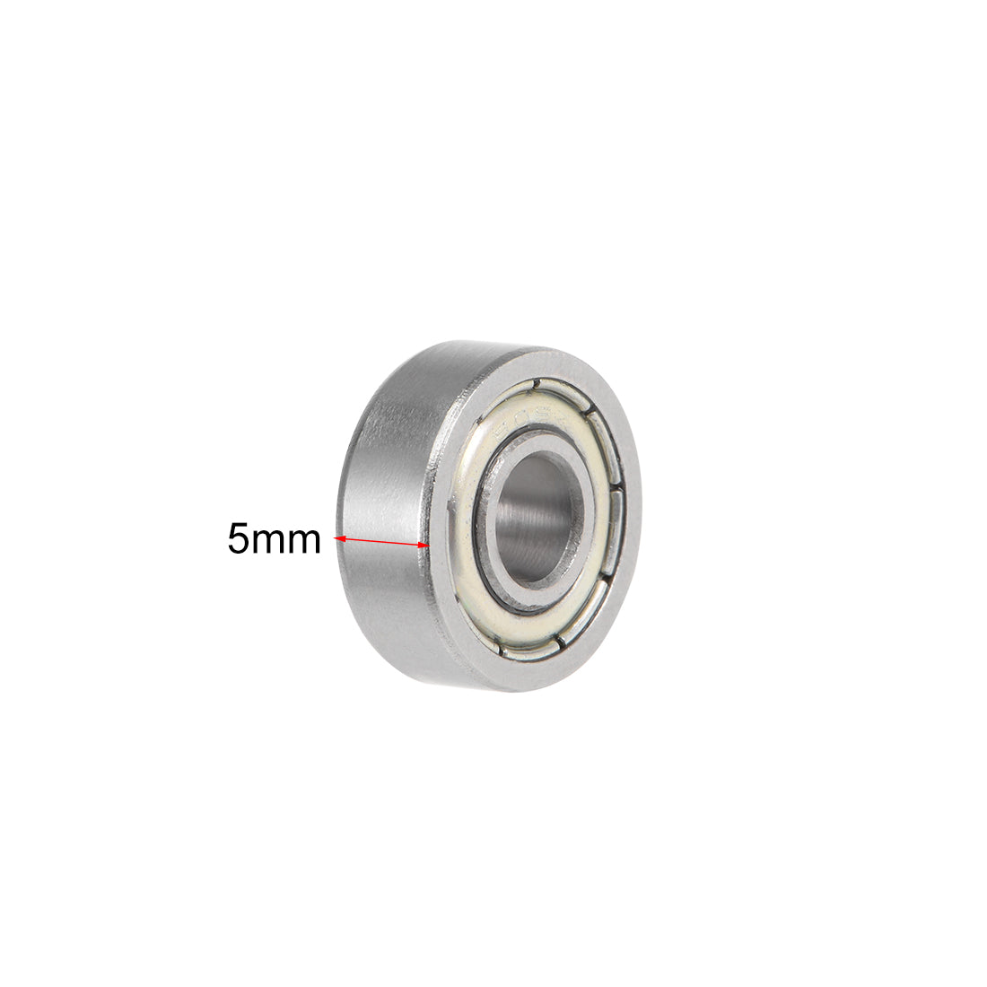 uxcell Uxcell Deep Groove Ball Bearings Metric Double Shielded High Carbon Steel Z2 Level