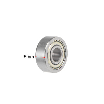 Harfington Uxcell Deep Groove Ball Bearings Metric Double Shielded High Carbon Steel Z2 Level