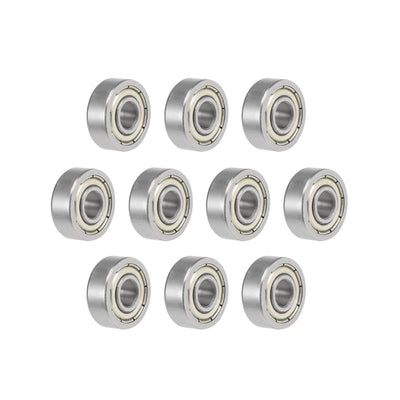 Harfington Uxcell Deep Groove Ball Bearings Metric Double Shielded High Carbon Steel Z2 Level