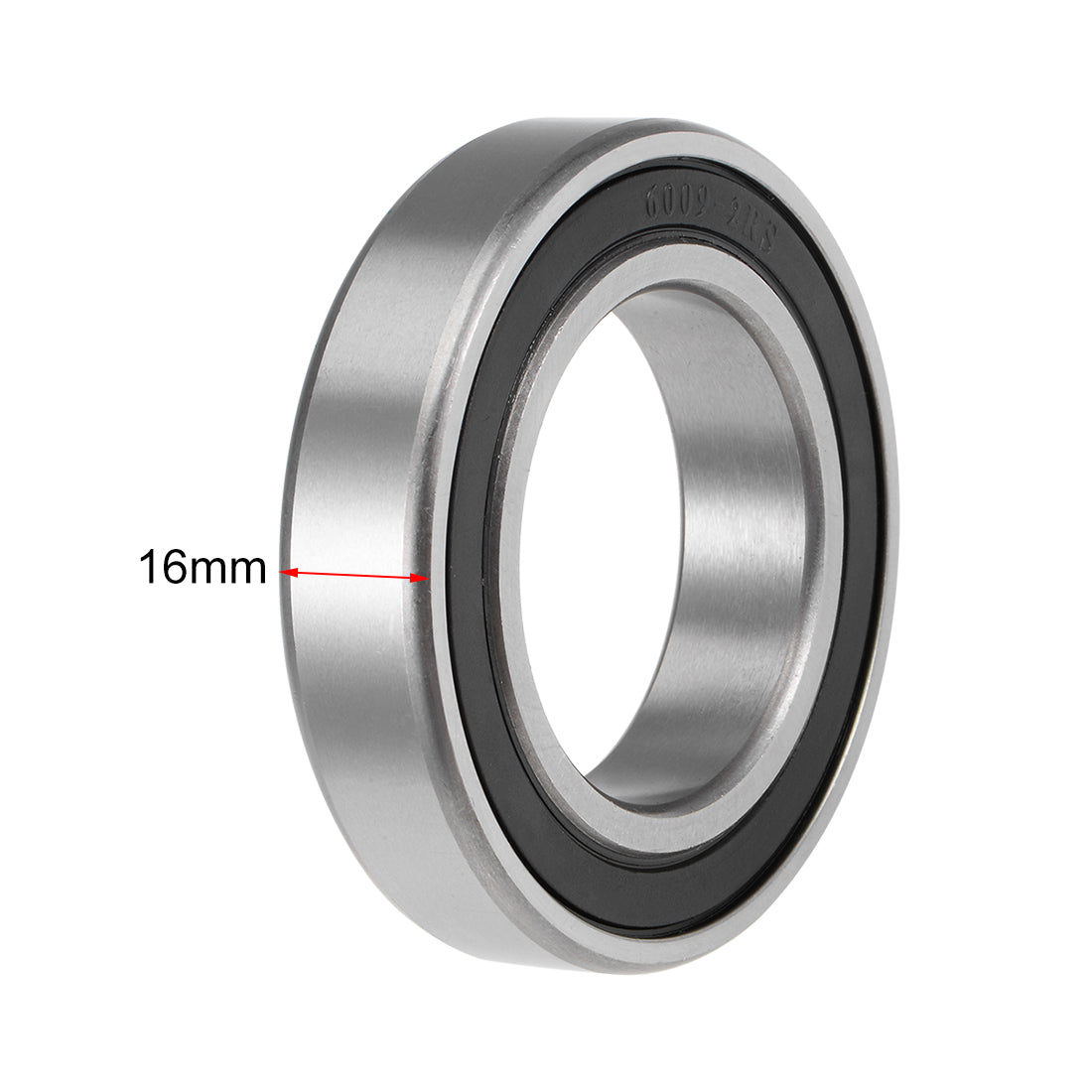 uxcell Uxcell Deep Groove Ball Bearings Metric Double Sealed High Carbon Steel Z2 Bearing