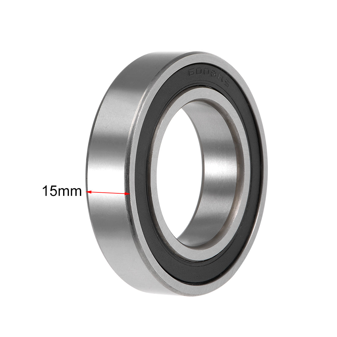 uxcell Uxcell Deep Groove Ball Bearing Metric Double Sealed High Carbon Steel Z2