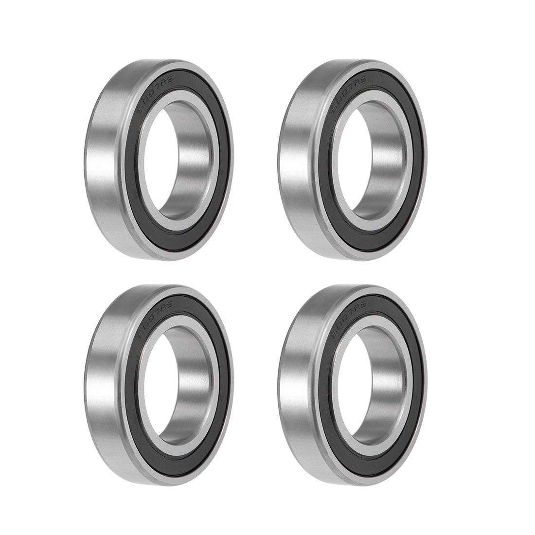 uxcell Uxcell Deep Groove Ball Bearing Metric Double Sealed High Carbon Steel Z2