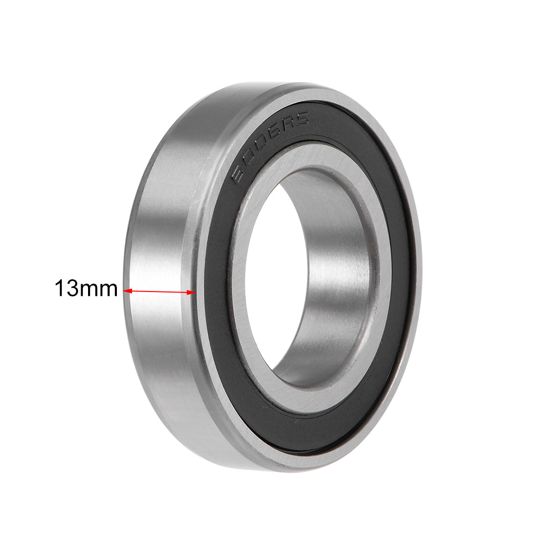 uxcell Uxcell Deep Groove Ball Bearing Metric Double Sealed High Carbon Steel Z2