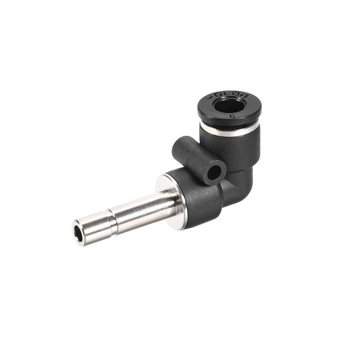 Harfington Push to Connect Tube Fitting Plug-In Elbow Pneumatic Air Push Fit Lock Fitting