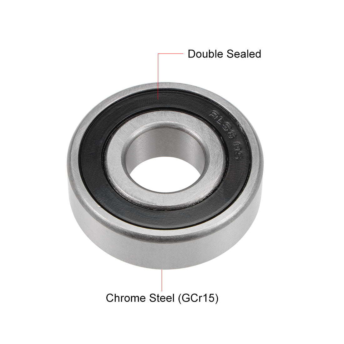 uxcell Uxcell Deep Groove Ball Bearings Inch Double Sealed Chrome Steel ABEC1