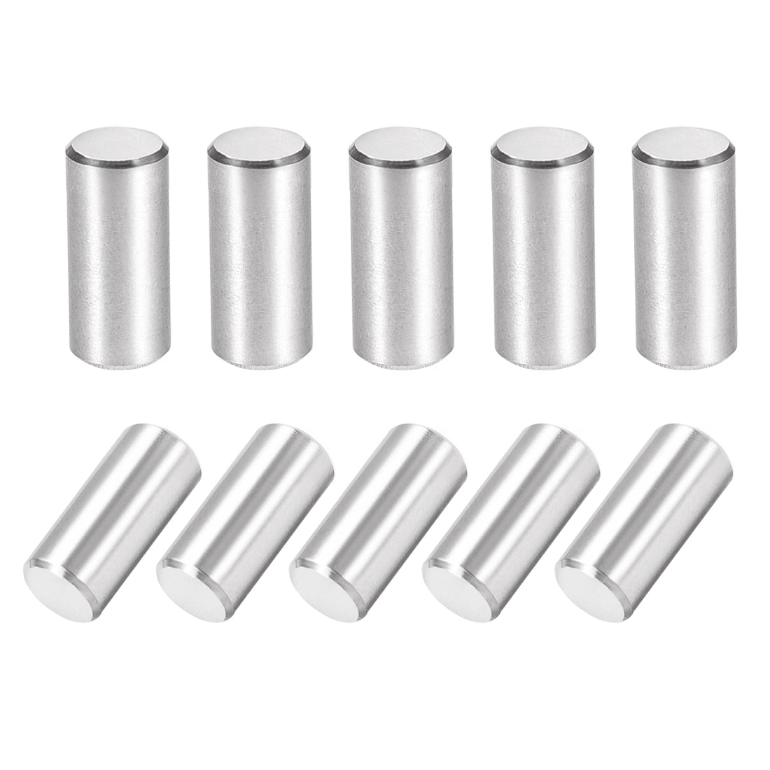 uxcell Uxcell 10Pcs Dowel Pin 304 Stainless Steel Cylindrical Shelf Support Pin