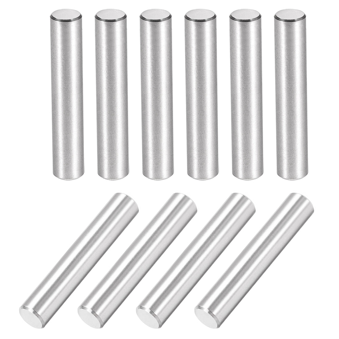 uxcell Uxcell 10Pcs Dowel Pin 304 Stainless Steel Cylindrical Shelf Support Pin