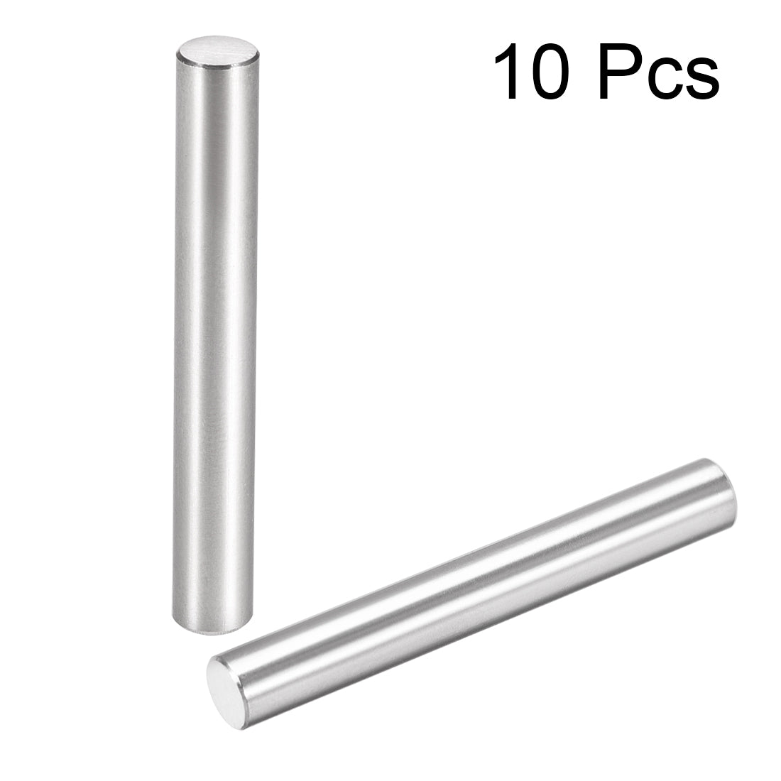 uxcell Uxcell 10Pcs Dowel Pin 304 Stainless Steel Cylindrical Shelf Support Pin