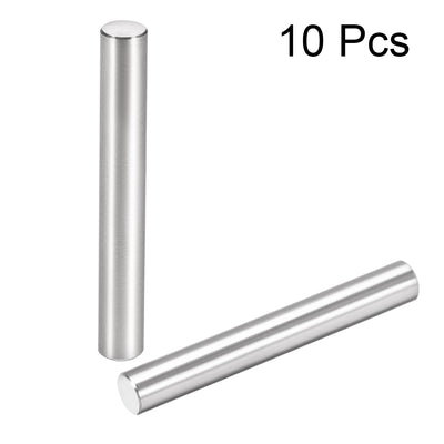 Harfington Uxcell 10Pcs Dowel Pin 304 Stainless Steel Cylindrical Shelf Support Pin