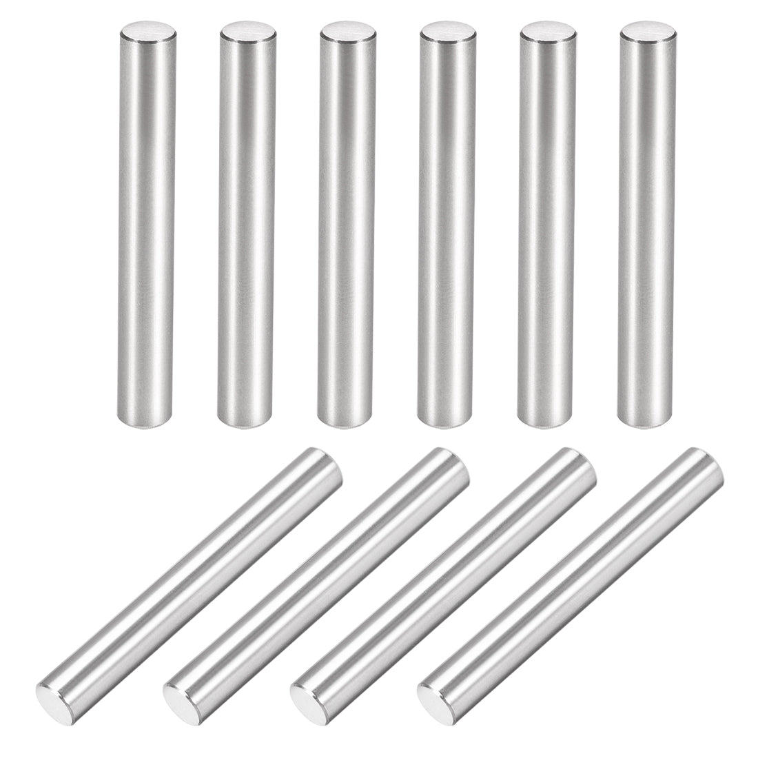 uxcell Uxcell 10Pcs Dowel Pin 304 Stainless Steel Cylindrical Shelf Support Pin