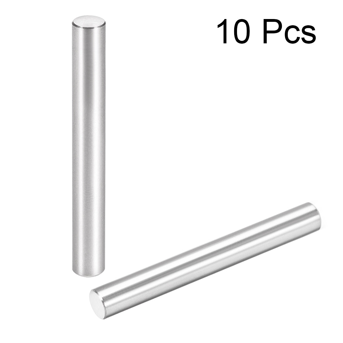 uxcell Uxcell 10Pcs Dowel Pin 304 Stainless Steel Cylindrical Shelf Support Pin