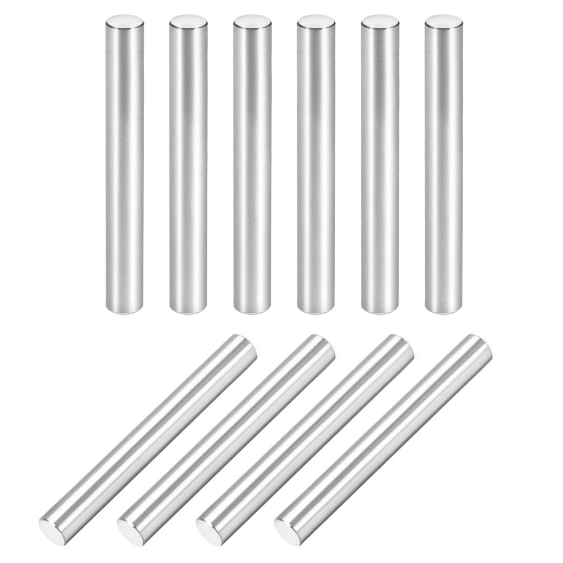 uxcell Uxcell 10Pcs Dowel Pin 304 Stainless Steel Cylindrical Shelf Support Pin