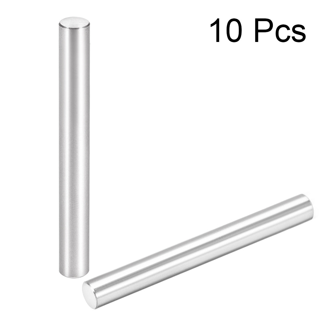 uxcell Uxcell 10Pcs Dowel Pin 304 Stainless Steel Cylindrical Shelf Support Pin