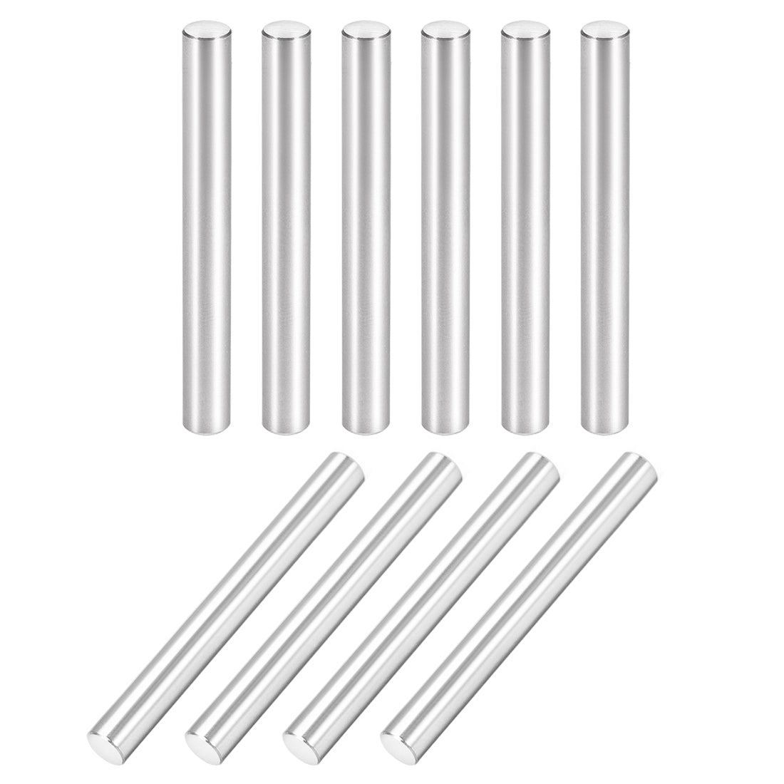 uxcell Uxcell 10Pcs Dowel Pin 304 Stainless Steel Cylindrical Shelf Support Pin