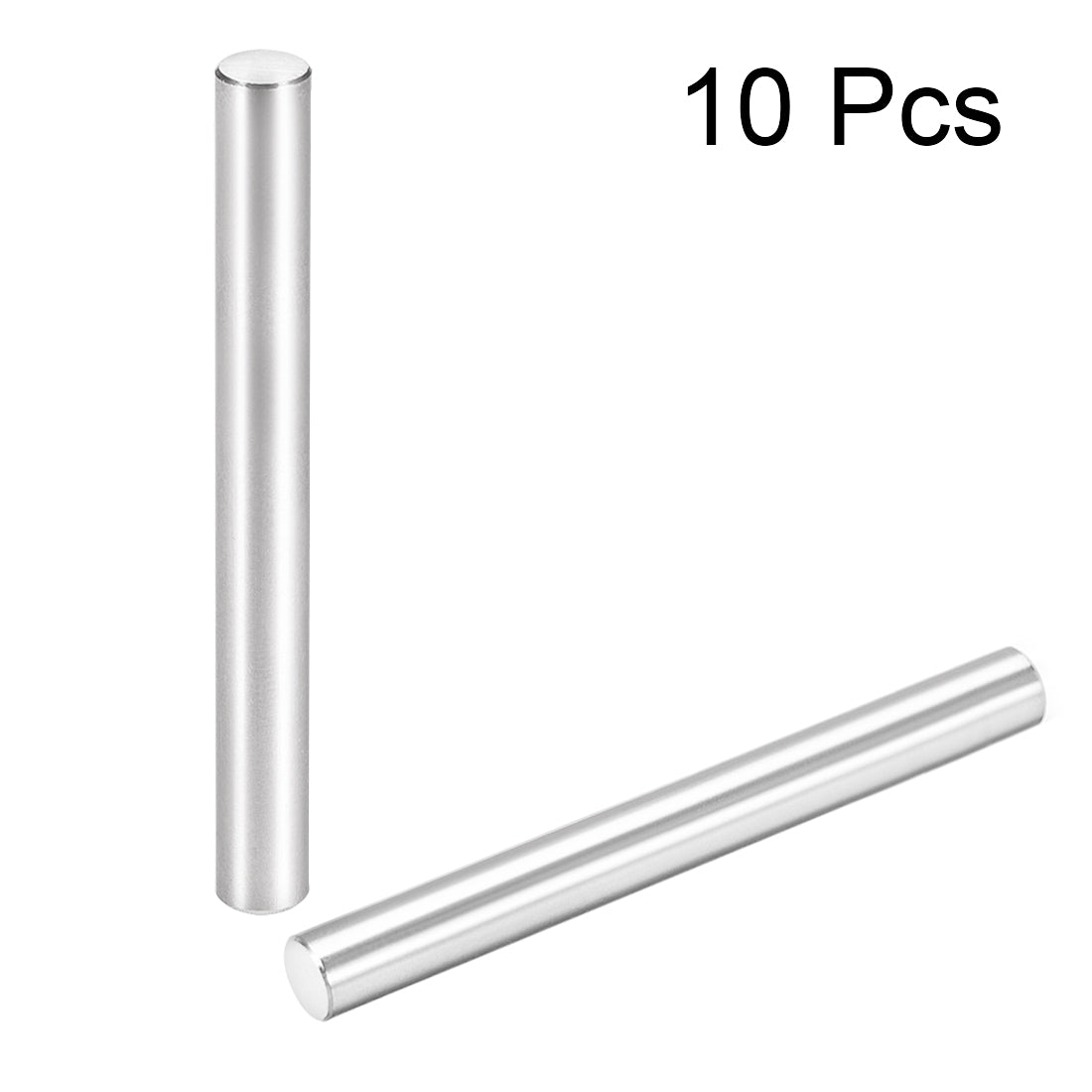 uxcell Uxcell 10Pcs Dowel Pin 304 Stainless Steel Cylindrical Shelf Support Pin