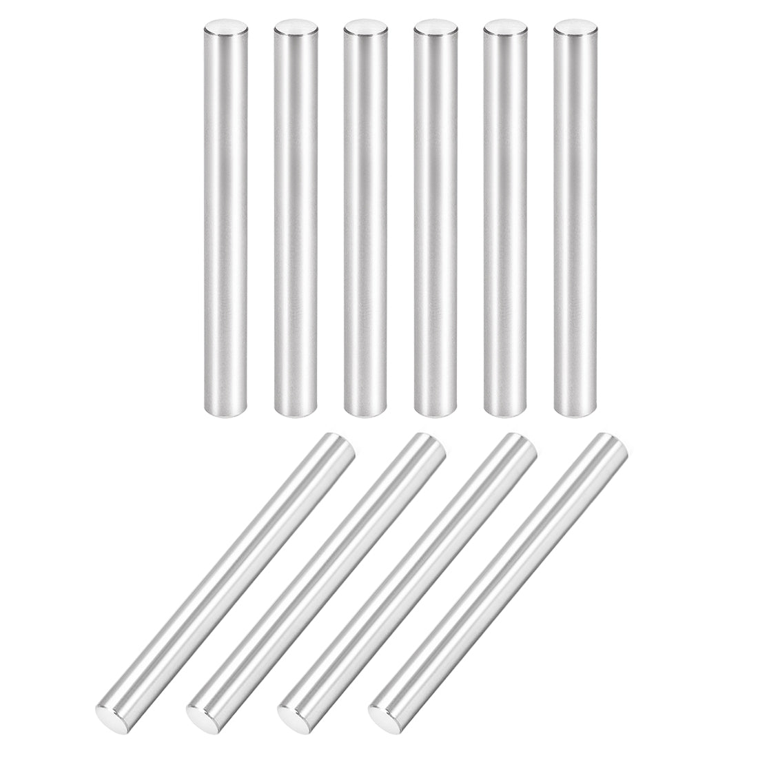 uxcell Uxcell 10Pcs Dowel Pin 304 Stainless Steel Cylindrical Shelf Support Pin