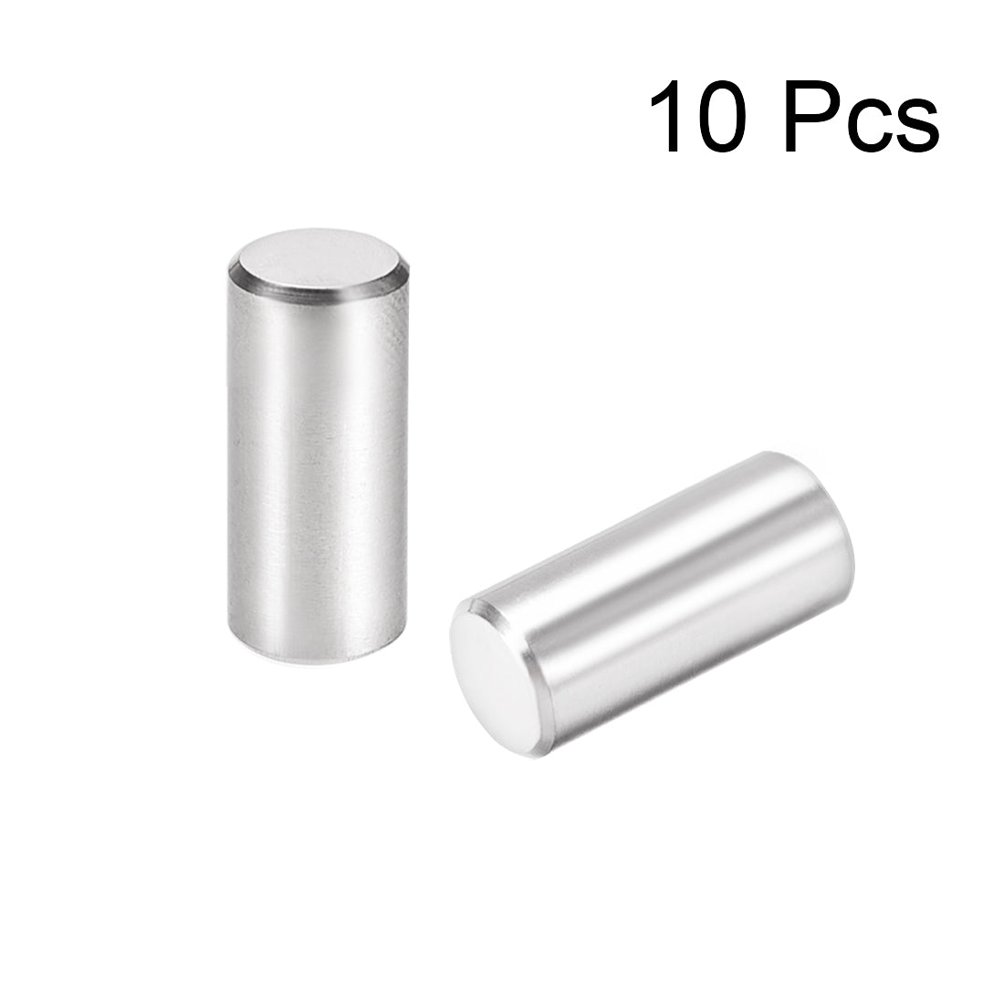 uxcell Uxcell 10Pcs Dowel Pin 304 Stainless Steel Cylindrical Shelf Support Pin